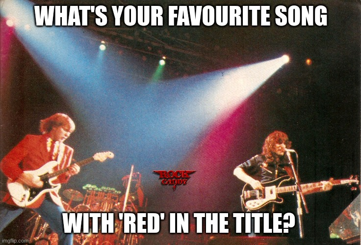 RockCandyMag's tweet photo. 'Red Sector A' by Rush, maybe? https://t.co/1nQAEv7RTn