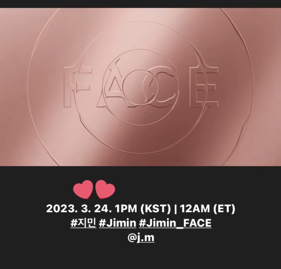 tokio_1108's tweet photo. Lanzamiento de Face: 3.24 
Otra "coincidencia" 💜💛  ya si no lo ven es solo porq no quieren.. #Jikook #Kookmin  #RealLove https://t.co/ionVggYejK