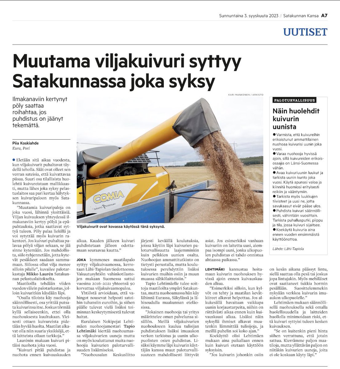 pasi_aakula's tweet photo. #nuohous ja siisteys on tässäkin hyvää #varautuminen @LT_Lansisuomi https://t.co/eAGem5gqNT