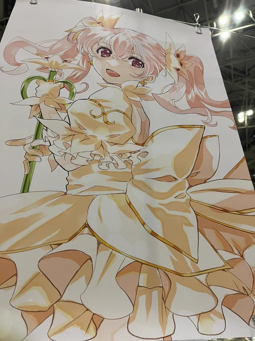もしポスター欲しい方いましたらどうぞ〜今回はそんなにでっかくないよ!わりとさっくり持ち帰れるサイズだよ!15:00くらいまではスペースに誰かいます 