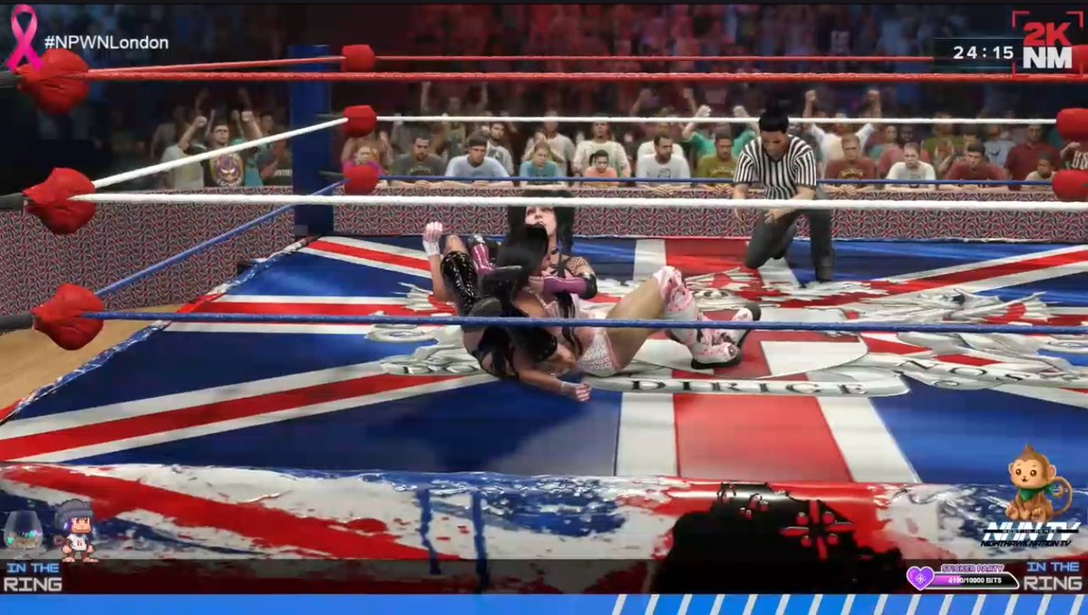 velvetdovelyn's tweet photo. Had an amazing night in #NPWNLondon last night. I got to play with "Rosa Rivera" and even got to hug her! https://t.co/Ih61FF7snI