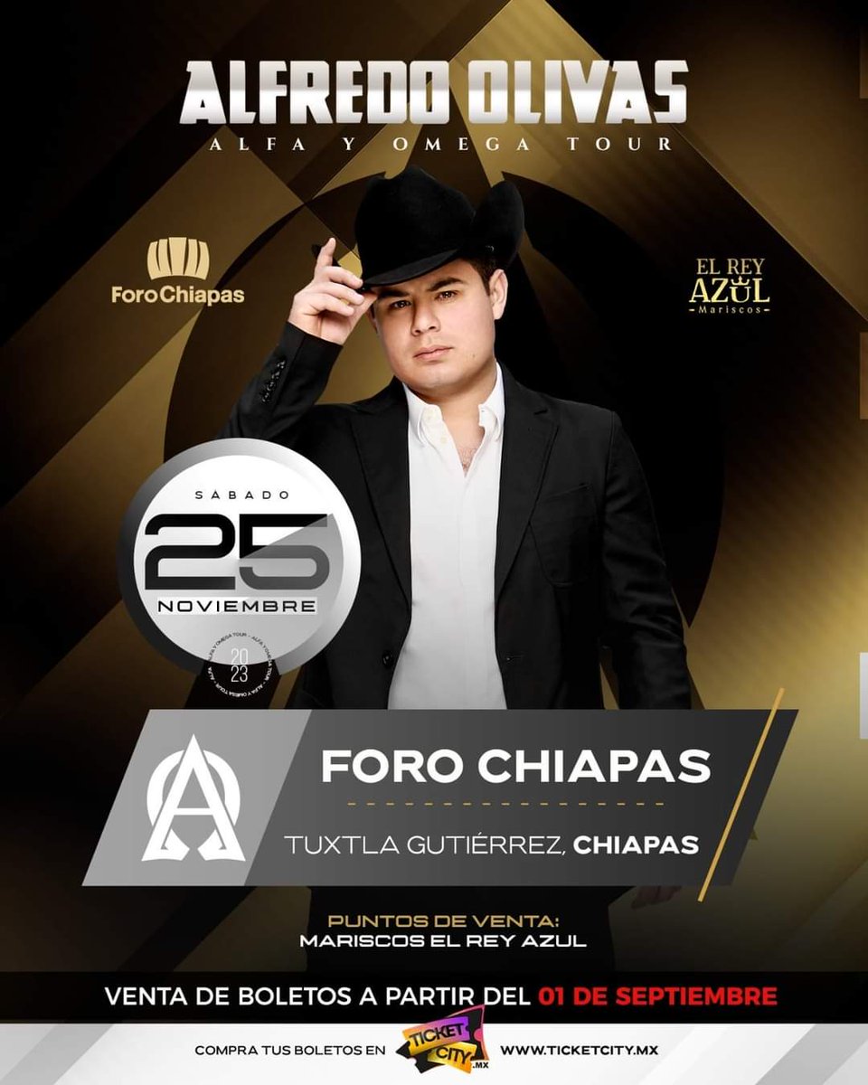 BlueRadioMx's tweet photo. @alfredo_olivas la rompe en #TuxtlaGutiérrez con un #Soldout 
Nos vemos este 25 de noviembre en el foro Chiapas. https://t.co/b3bZU6K52D