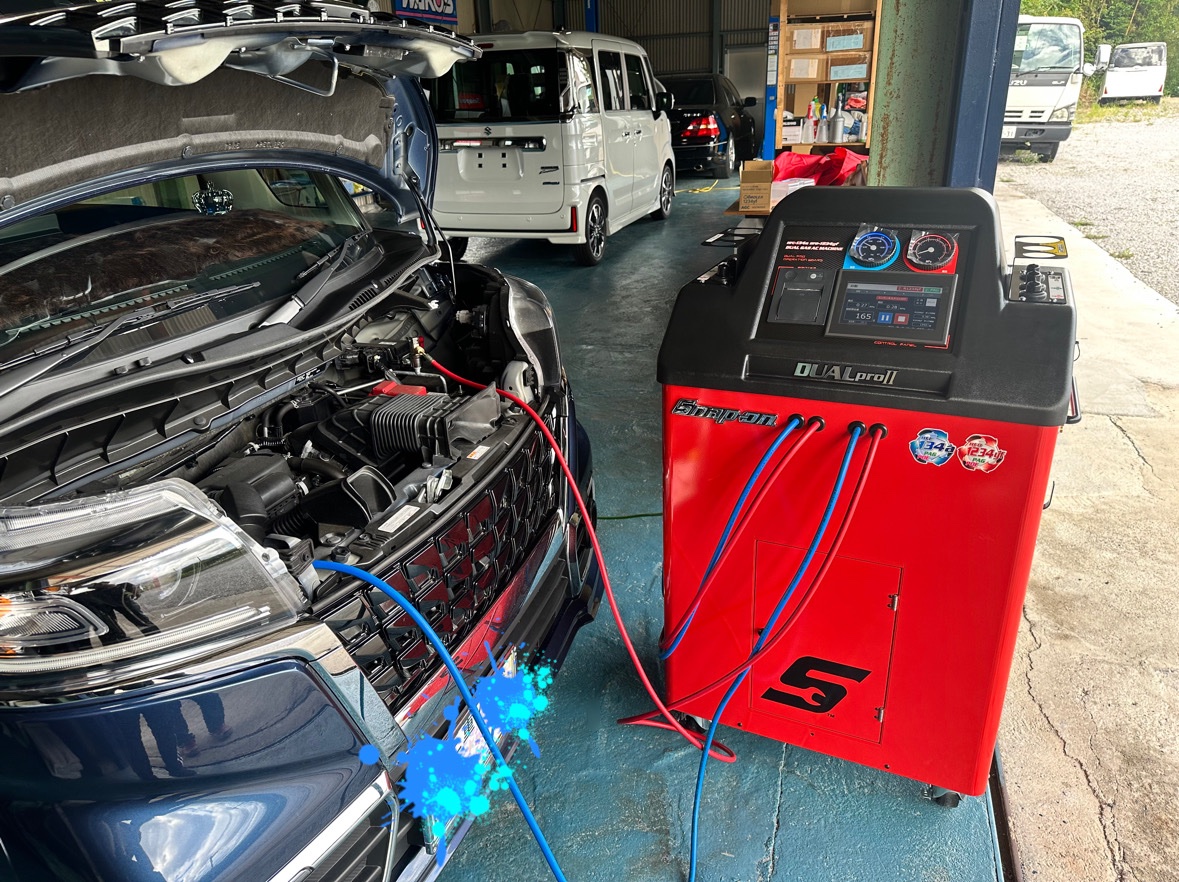 TR_Auto2022's tweet photo. スナップオンDUAL proⅡでエアコンガスクリーニングしました。
#スナップオン
#DUAL proⅡ
#エアコンガス補充
#車検 https://t.co/uBGCuFtera