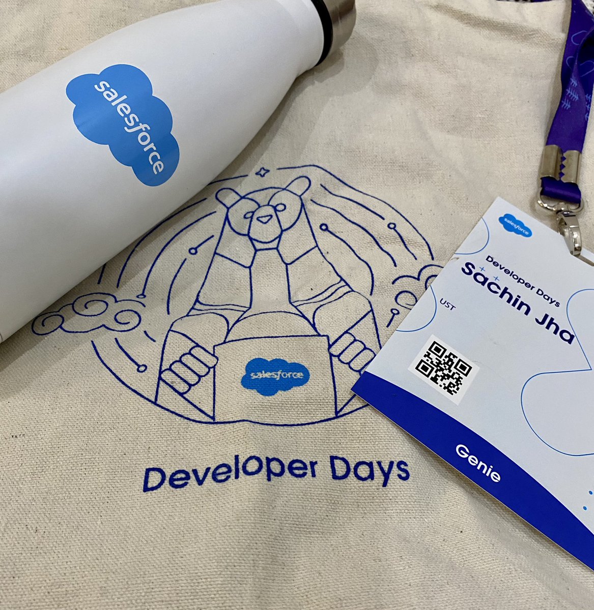 I_am_SachinJha's tweet photo. Recently, I have attended 1st time #developerdays at Jaipur and it was so fun, lots of learning and engagement with people 

@adityanaag @SatyaSfdc @Bhardwaj084Neha @gauravkheterpal @SalesforceDevs @SanketAtal 

#devdays2023 #interactivelearning #growth #community #learning #lwc https://t.co/7e3XQoEOSK