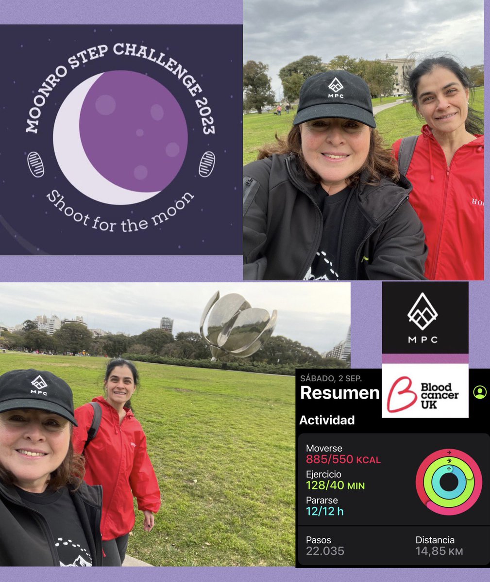 Patoroca2's tweet image. #MoonroStepChallenge Day 2✅  Cloudy and windy but nothing stop us on our stepping to the moon 🚀👩‍🚀🌖 22.035 steps. @SamHeughan @MyPeakChallenge @MountainPeakers @RoadtripPeakers @ESSpeakPeakers @MESSLAAR @RealAlexNorouzi @CoachValbo @BloodCancer_Res