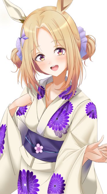 トプロの浴衣可愛い! #ウマ娘