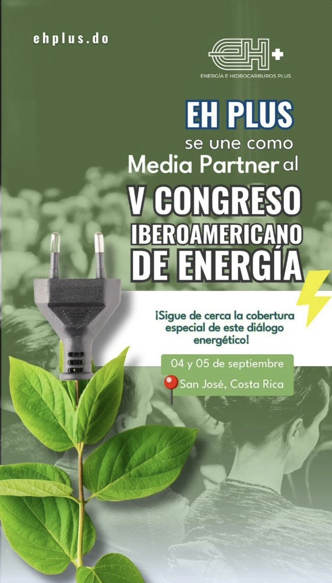 AsociacionIbero's tweet photo. Bienvenidos Energía e Hidrocarburos Plus como Media Partners de República Dominicana a nuestro Congreso. #crcorazóndelasrenovables #aside2023 https://t.co/TuwxUdUrEa
