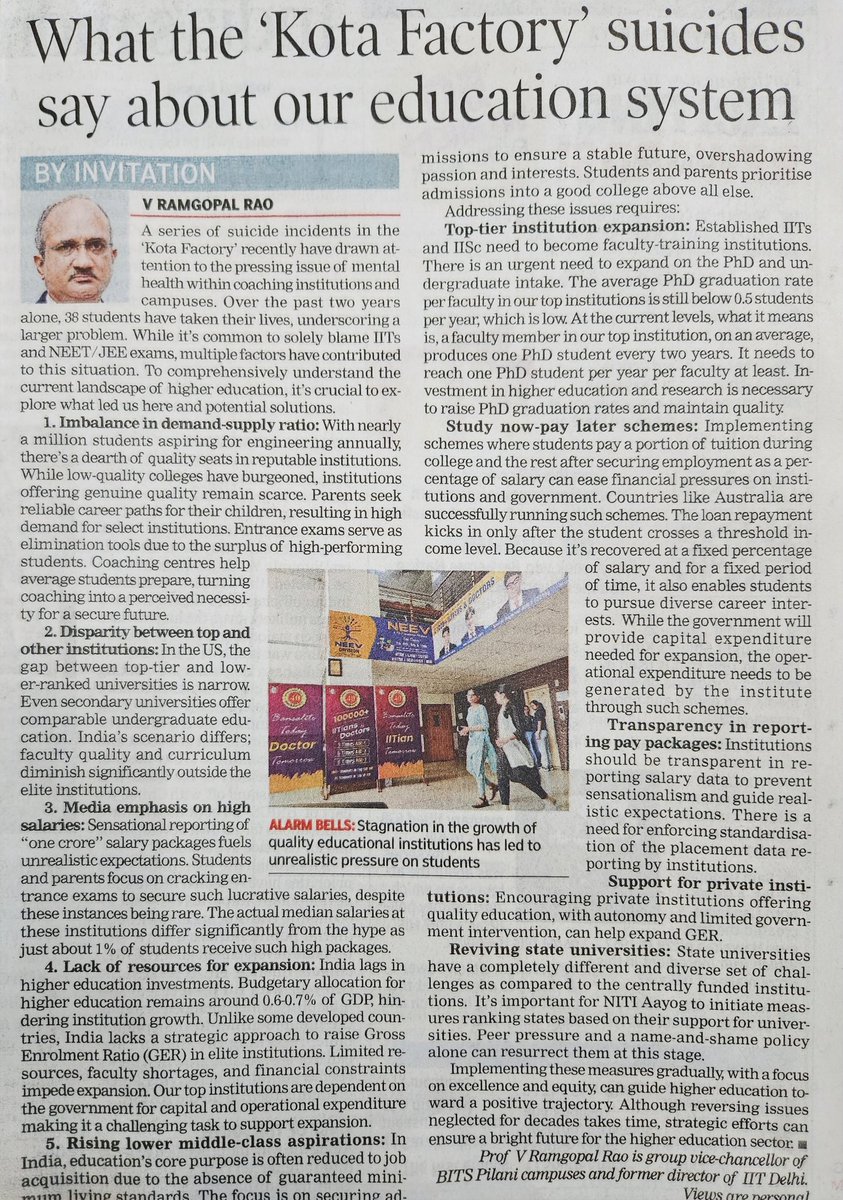 V. Ramgopal Rao, Ph.D. tweet media