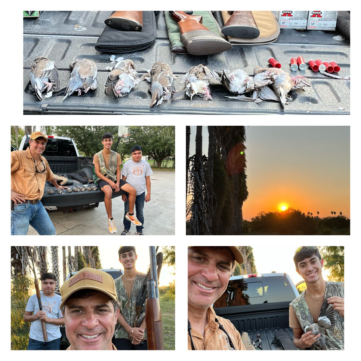 Great day of hunting with my boys.