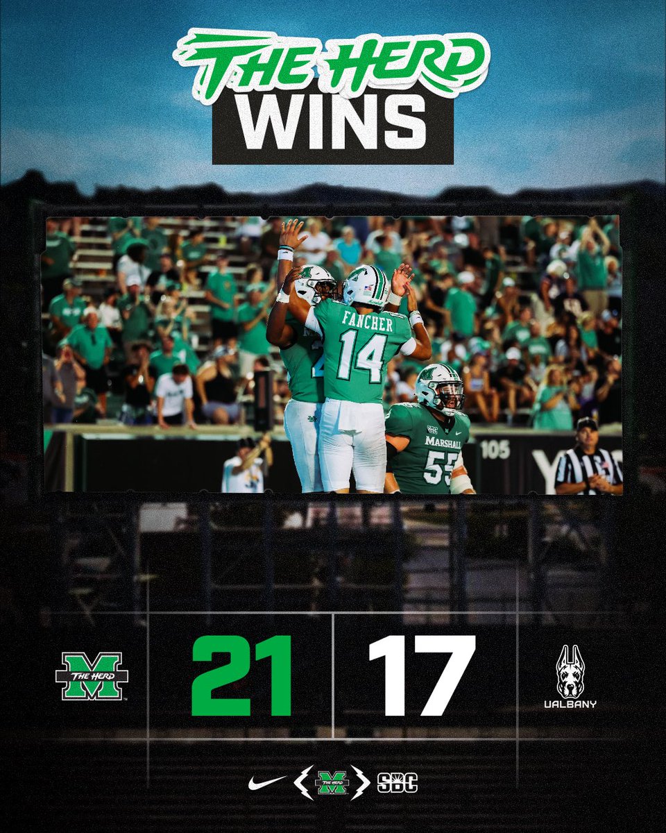 Marshall Football tweet media