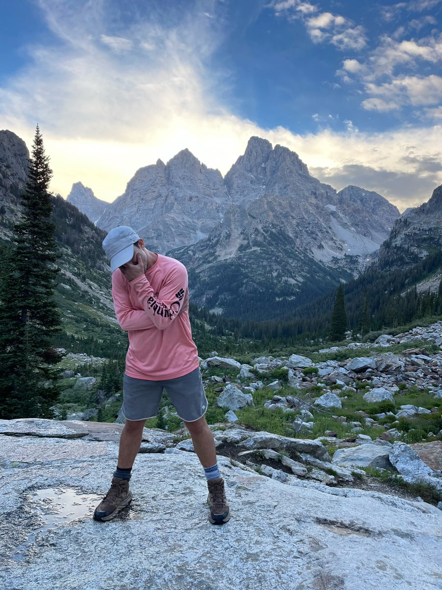 Yes yes the views of the mountains were amazing but you really should have seen the look on my fellow backpackers faces when they took their first bite and realized the pretzels I just shared with them were not normal but in fact the very special <a href="/dotspretzels/">Dot's Pretzels</a>