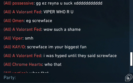 ihyCast's tweet photo. Poor @ScrewFaceVAL cant even catch a break in DM https://t.co/c6SKMtftRv