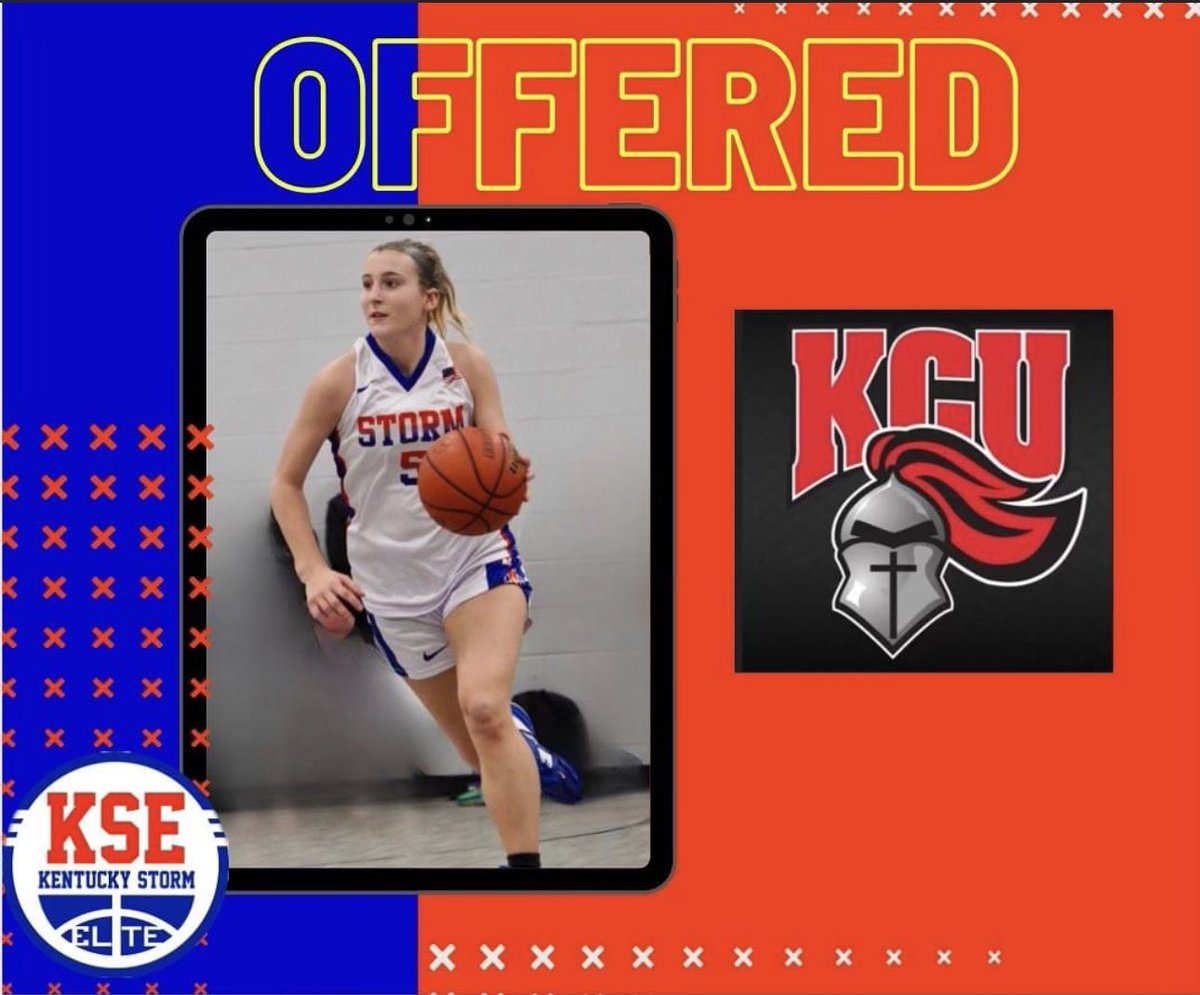 🔥 KSE OFFER ALERT 🔥
Congrats <a href="/rylie_flynn/">rylie.flynn</a> on receiving a offer to play at @goknightswbb 💪

#KSE #KyStormElite #CoachSpencer #StormNation #KCU #KentuckyChristianUniversity