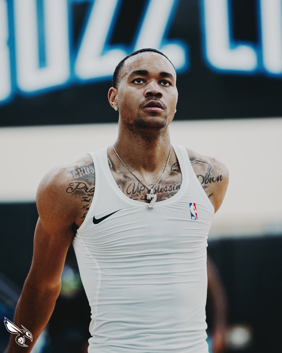 hornets's tweet photo. Hitting the gym on a weekend. https://t.co/1IUCtooKBX