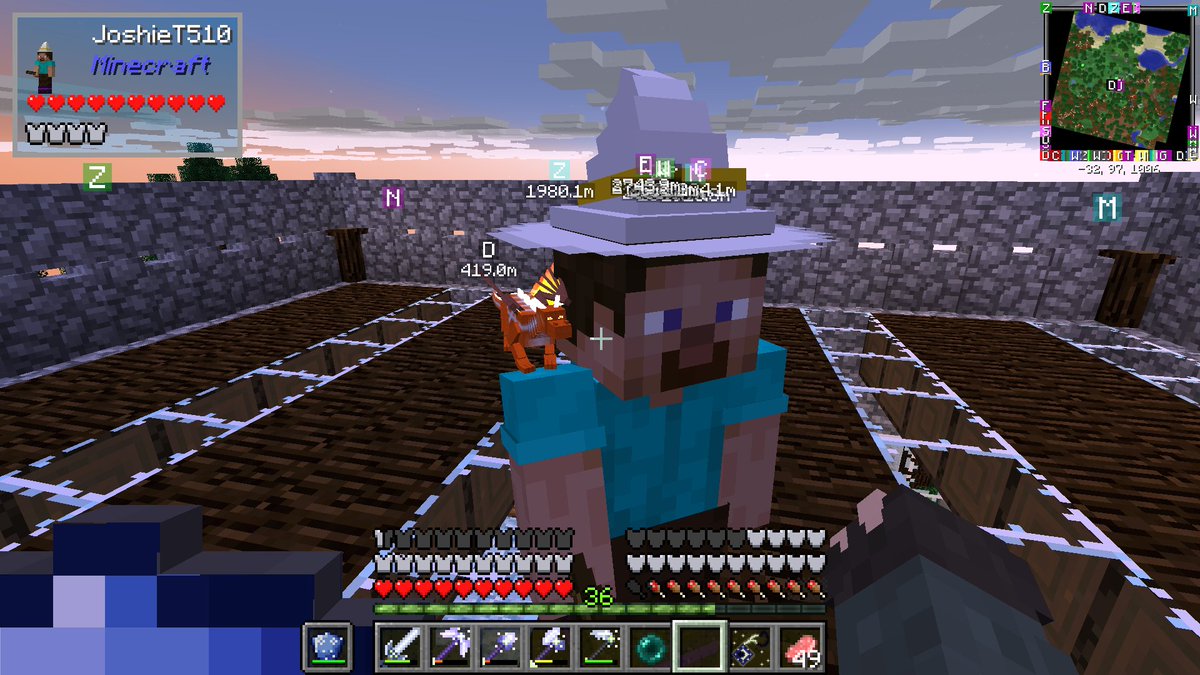 Strategist420's tweet photo. Me and ItsLuckyCharmzz are helping the other guys get Dragons on the ATM All the mods, MC server Stop by are Twitch pages to see the next live stream.
#thestrategist420 #strategist420 #NFO #BlueWitchesBrewGaming #bluewitchesbrew #minecraft #moddedminecraft https://t.co/tCxVMRex02