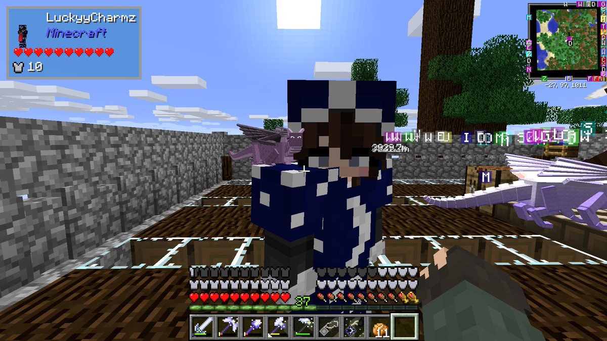 Strategist420's tweet photo. Me and ItsLuckyCharmzz are helping the other guys get Dragons on the ATM All the mods, MC server Stop by are Twitch pages to see the next live stream.
#thestrategist420 #strategist420 #NFO #BlueWitchesBrewGaming #bluewitchesbrew #minecraft #moddedminecraft https://t.co/tCxVMRex02
