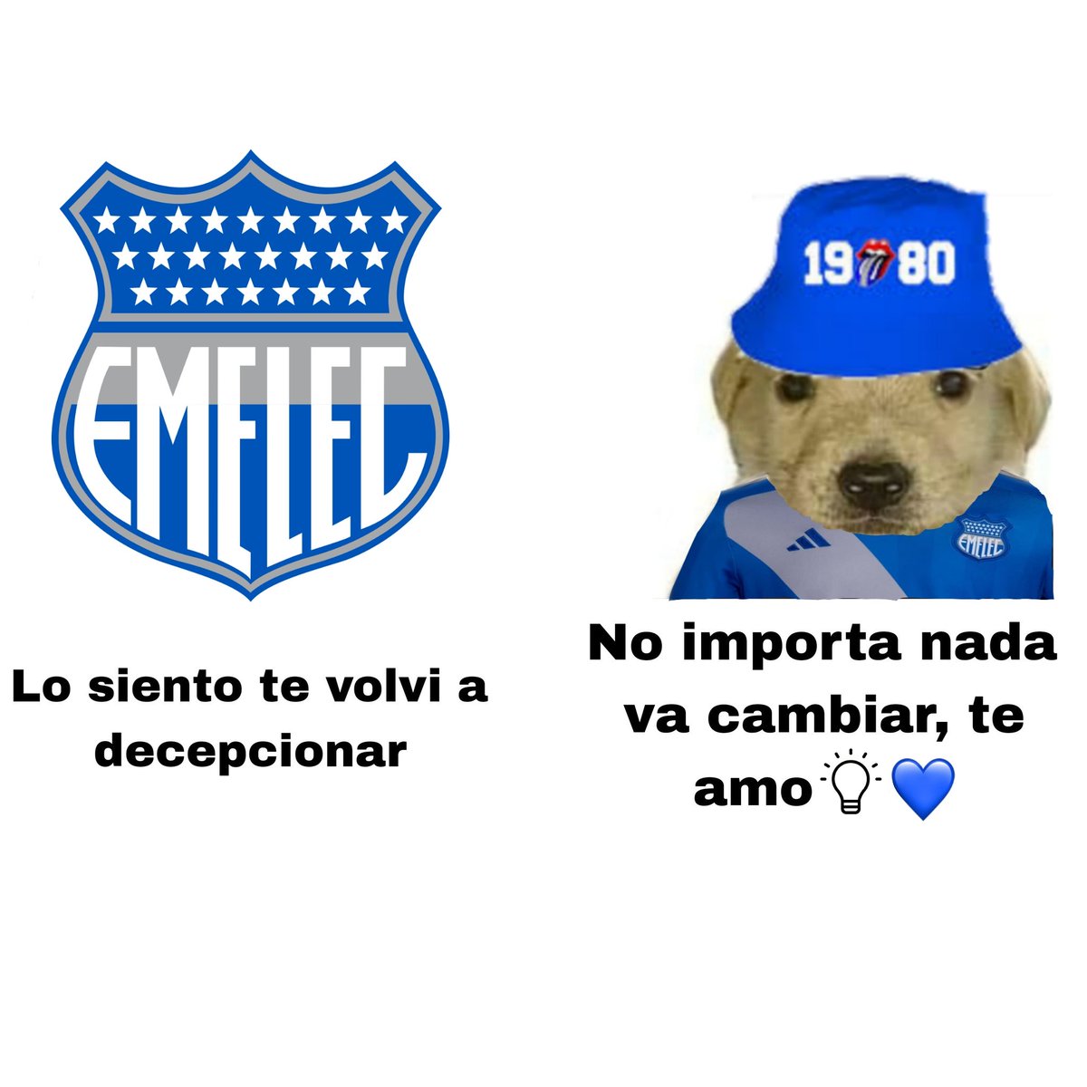 isDan23's tweet photo. Vamos Emelec este es el camino, siempre contigo en las malas y en las buenas 💙 https://t.co/8bwg57yfho