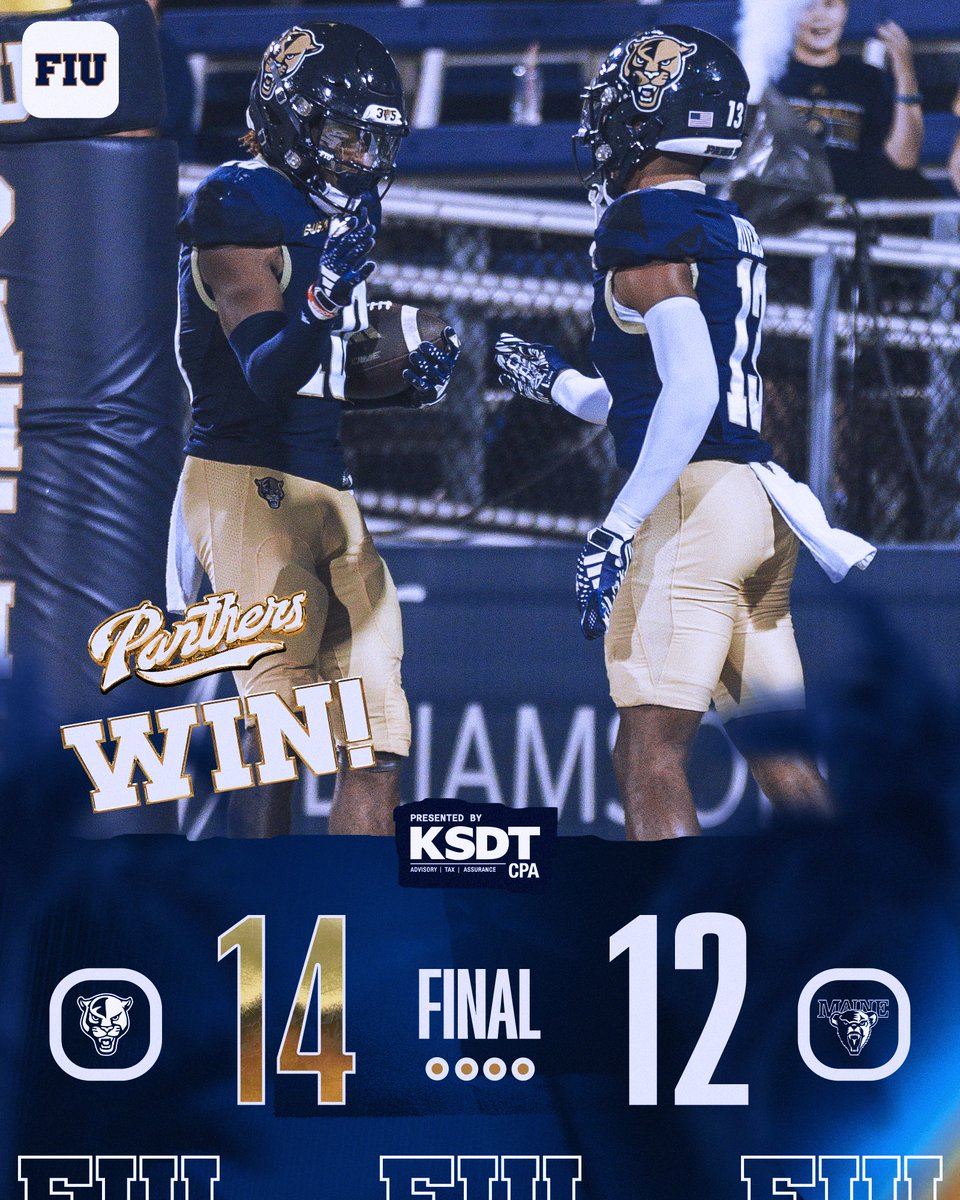 FIUFootball's tweet photo. Got the dub at home ✔️ https://t.co/MFULKSMn32