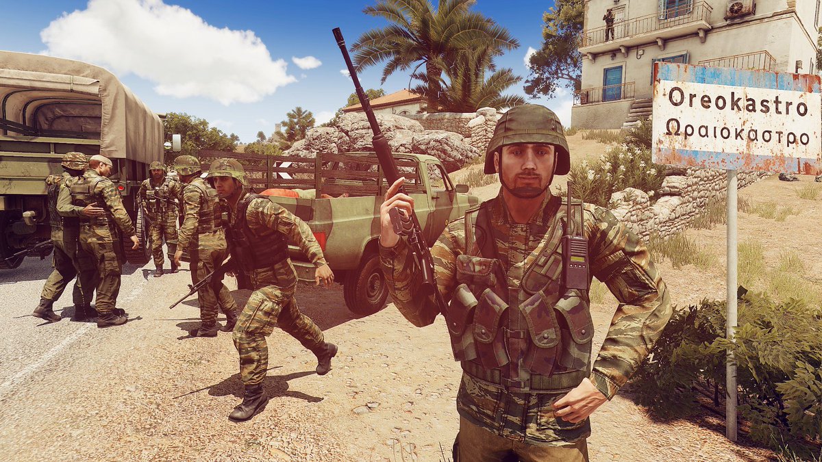 AltisDefence's tweet image. The Hero of Oreokastro - Panagiotis Koutris
After graduating from the AAF school in 1984, he served in the 1st Regiment
During the battle for Oreokastro 1996, he defended 8 wounded soldiers and 27 civilians from attackers

Today he is retiring, thank you for your service!
#arma3