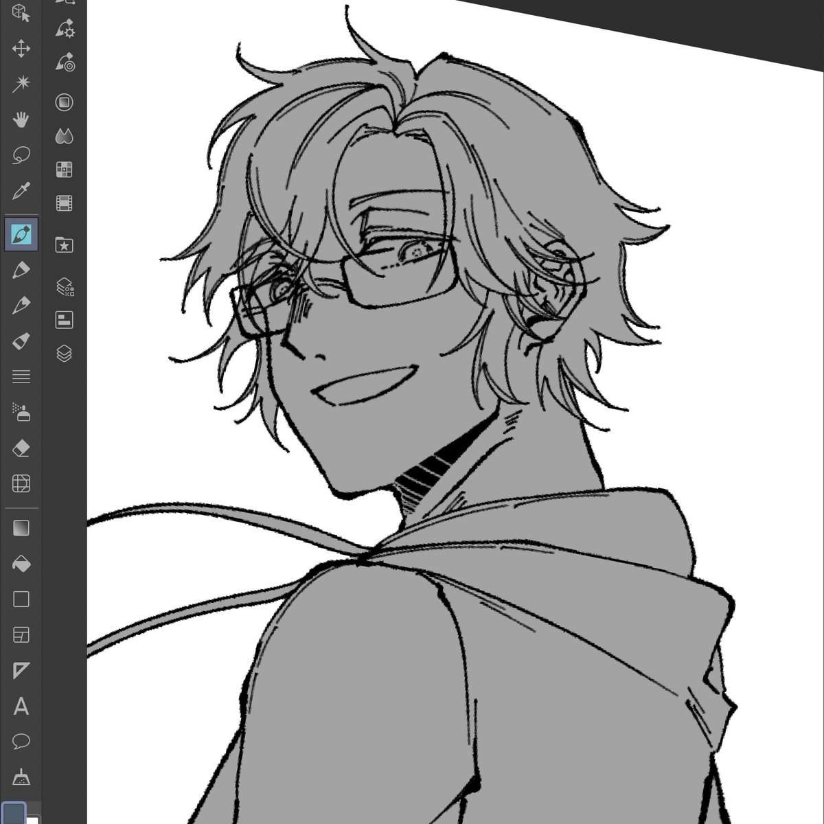 wip 比較的綺麗な顔 