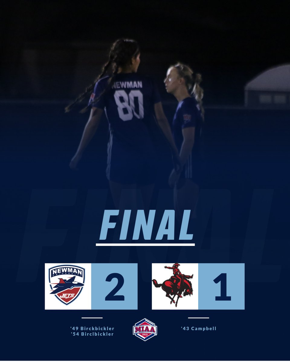 THAT'S A NEWMAN DUB

Maylani Birckbickler's brace sees the Jets first win of the season!

#JetPower✈️