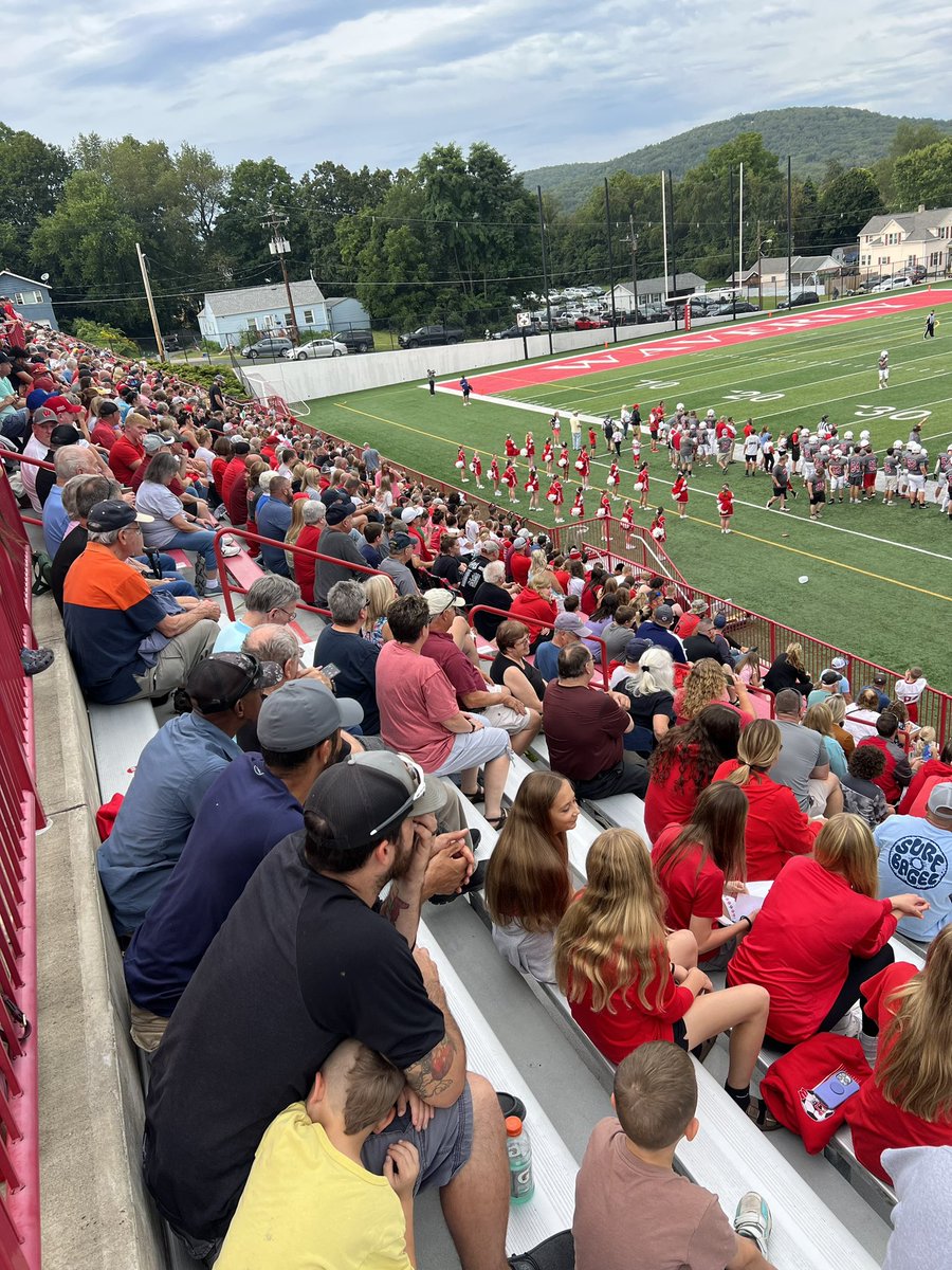 Wolverines took over Waverly today! Fun time down town this morning followed by a big win in the stadium tonight! #wcsdletsgo