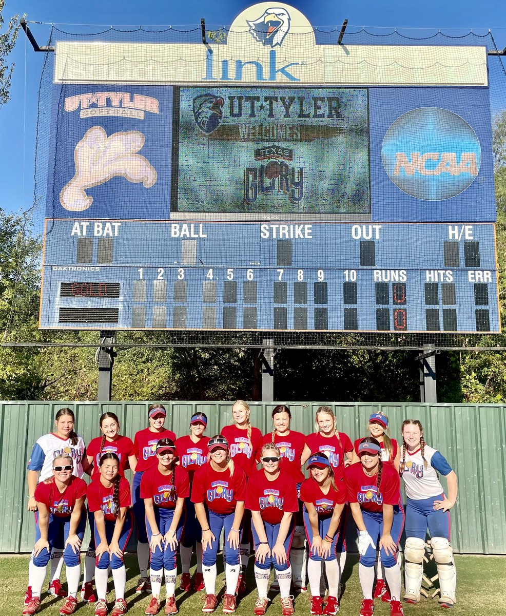Thank you to <a href="/Patriot_sb/">Patriot Softball</a> for the invite today! Had a great time at UT-Tyler getting some work in.