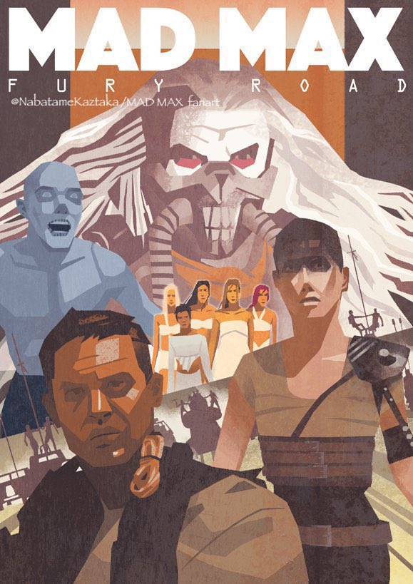 「前に描いたMAD MAXです。 」|生田目 和剛 (ナバタメ・カズタカ)のイラスト