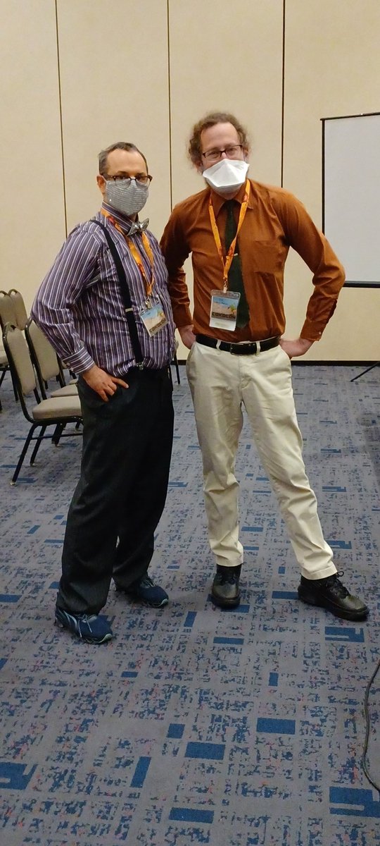 The next find in the #cokocon2023 #authorscavengerhunt is <a href="/JL_Doty/">J. L. Doty</a>, <a href="/GideonMarcus9/">Gideon Marcus is done with Twit-ter. #Musk</a>, and local guest author Bruce Davis. #cokocon