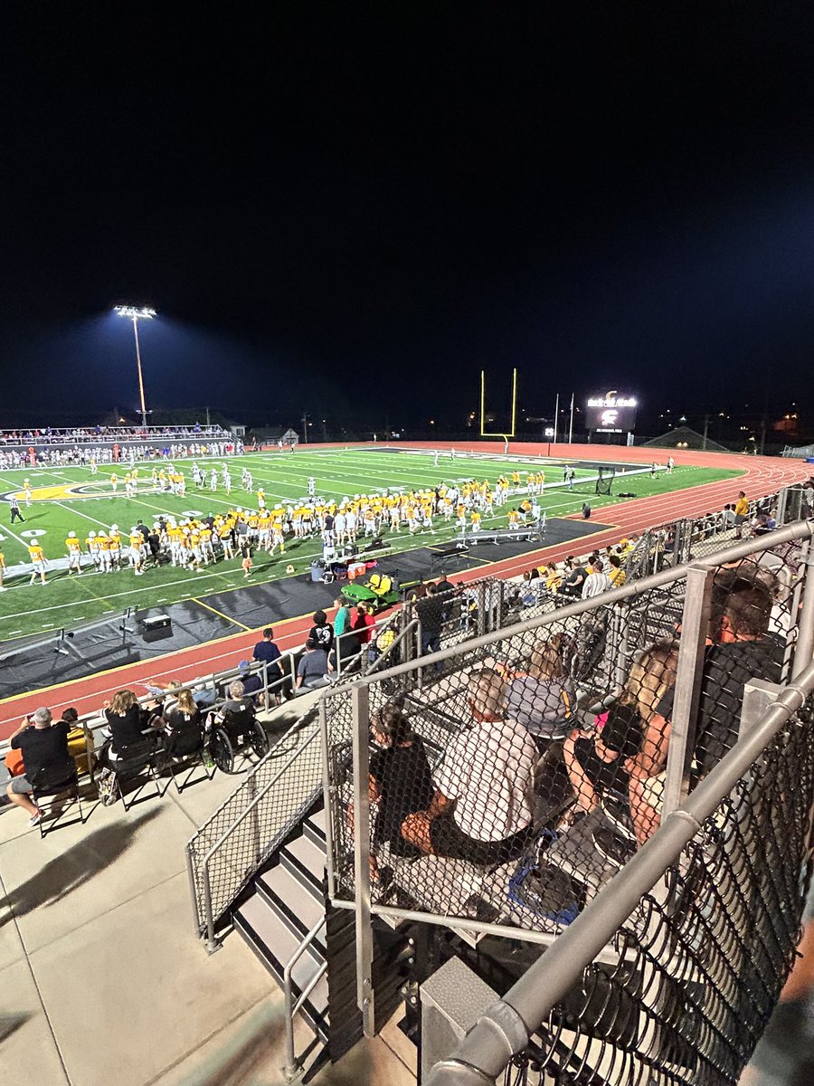 Had a great time at the <a href="/CentreFootball/">Centre College Football</a>  game tonight. Thank you coach Conley for the invite!