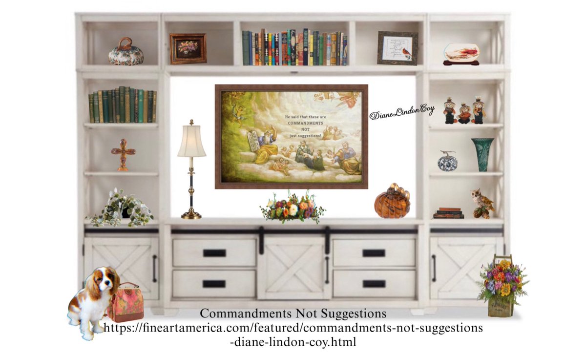 Commandments Not Suggestions is available in my Fine Art America shopnat fineartamerica.com/featured/comma…. #IamaChristian and ALWAYS GIVE ALL THE GLORY TO GOD! #dianelindoncoy #ohioartist #iamnaturesphotos #faithart #homedecor #wallart #fineartamerica