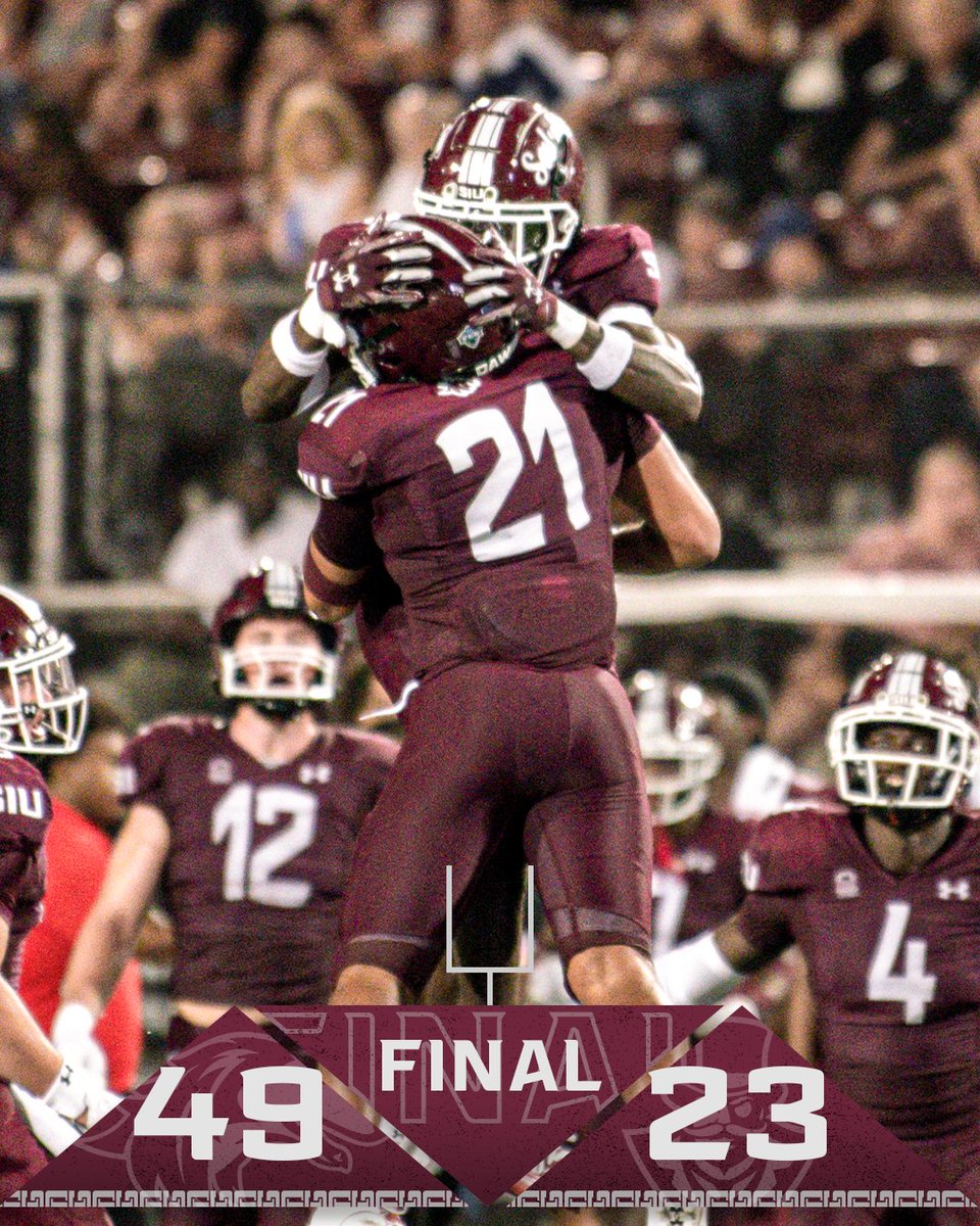 𝟭-𝟬. #Salukis run past Austin Peay in the season-opener!

#WeAreSouthernIllinois