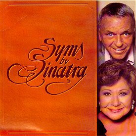 Tonight during dinner prep we are spinning “Syms by Sinatra,” by Sylvia Syms with Frank Sinatra conducting. A 1982 @RepriseRecords release. Frank called her “the world's greatest saloon singer.” Vinyl.