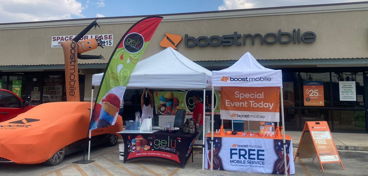 KristyPfahler's tweet photo. Texas is hot, but our events are hotter! Our stores are open and ready to help all weekend! @boostmobile #boostlaborday https://t.co/gD9Wn2ZEPn