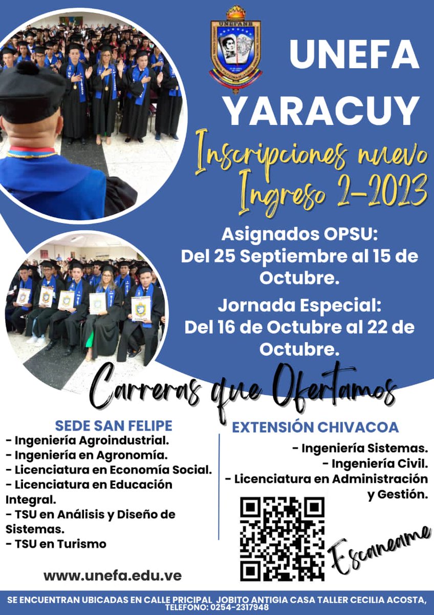 El Decano de la UNEFA Núcleo Yaracuy Eduardo Jesus Palacio Querales asistió al programa de Radio Opinión Yaracuy, por Radio YARACUY 1090 AM stereo.