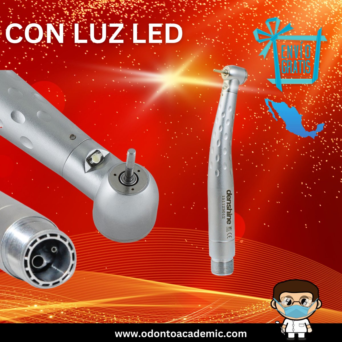 OdontoAcademic's tweet photo. ✨ Pieza De Mano Con Luz Led
    ✔ Luz led Autogenerada
    ✔ Alta Potencia 
    ✔ Triple irrigación de agua

👉  COMPRA SEGURA  EN NUESTRA PÁGINA OFICIAL:
https://t.co/jZTA06f3CF

VÍA WHATSAPP: 5521383389

💜 Somos: OdontoAcademic
🎖   https://t.co/AhdvDwnOxo https://t.co/YINDB9agNW