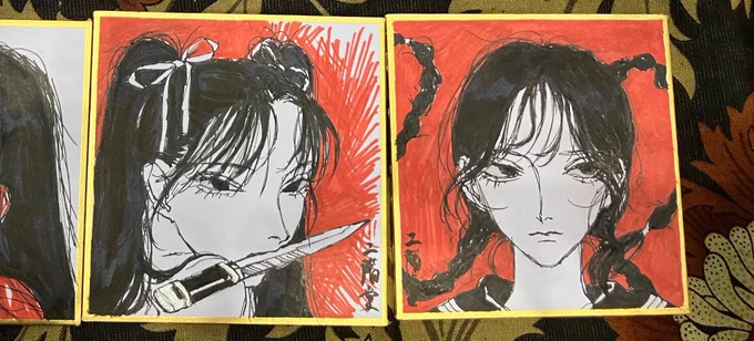 原画できました!1枚売れてしまったので残り2枚です! 
