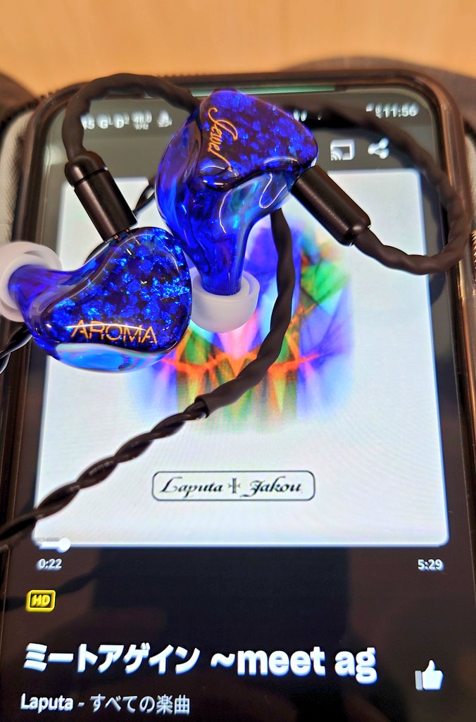 iBasso Audio DX320 × AROMA Audio Jewel

Laputa
「ミートアゲイン」
娘のスイミング待ちポタオデ！

Laputa…う…･_･̥̥̥