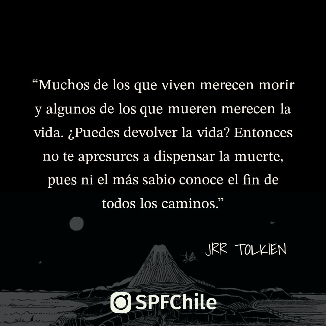SPF_Chile's tweet photo. A 50 años del fallecimiento de #JRRTolkien recordamos una prevención en contra de las ideas totalitarias: "ni aun los más sabios pueden ver el final de todos los caminos". 
#Tolkien
#Iquique https://t.co/qdLUXE1b5P