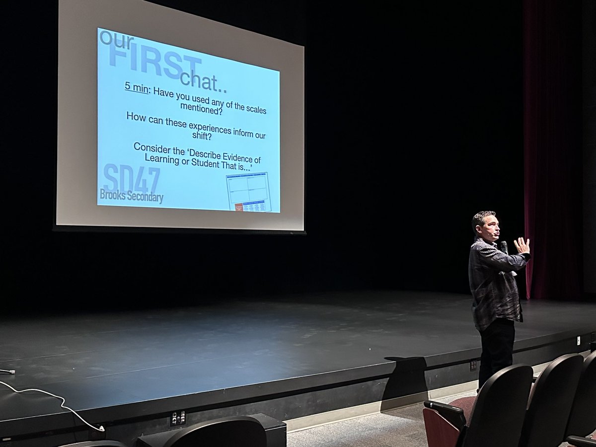 SD47 Professional Development Chair tweet media