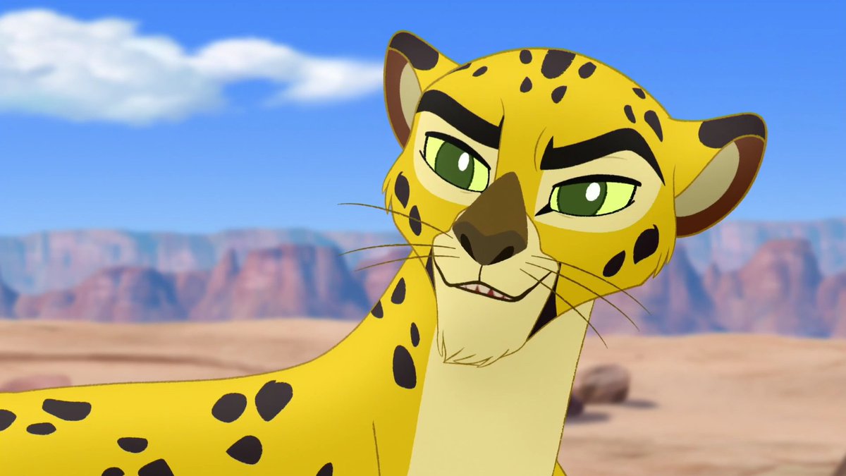 who here has a crush on azaad? i dont really, i think hes cool #lionguard #azaad #cheetah