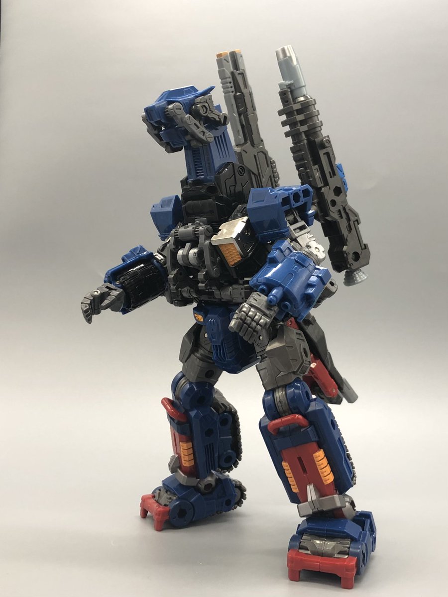 P2NPA7jsAtoB6Uq's tweet photo. #ダイアクロン　
「ダイア・ガロンMkⅡ」
頭周りを改修

まあまあ雰囲気出たと思います（口がちょっとだけ開きます）😊 https://t.co/csC2pY5xlb
