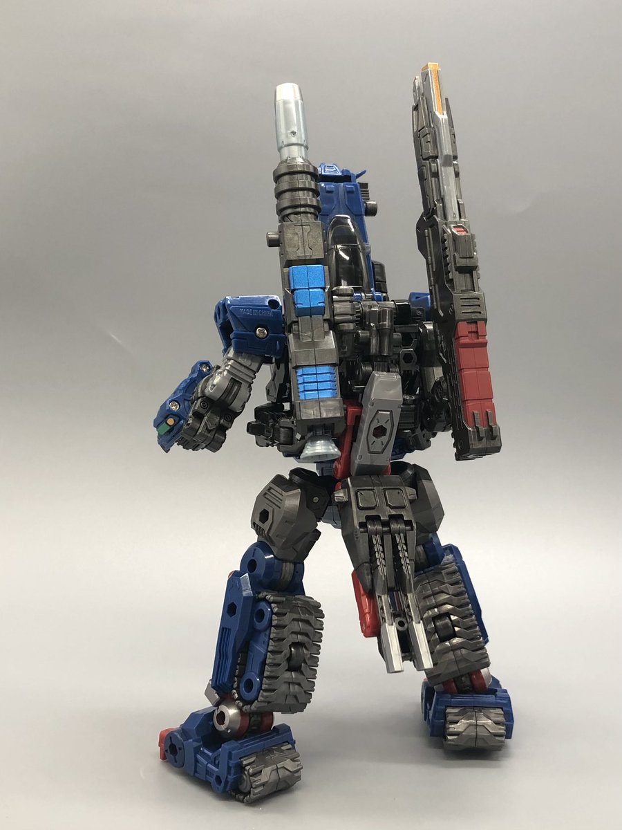 P2NPA7jsAtoB6Uq's tweet photo. #ダイアクロン　
「ダイア・ガロンMkⅡ」
頭周りを改修

まあまあ雰囲気出たと思います（口がちょっとだけ開きます）😊 https://t.co/csC2pY5xlb