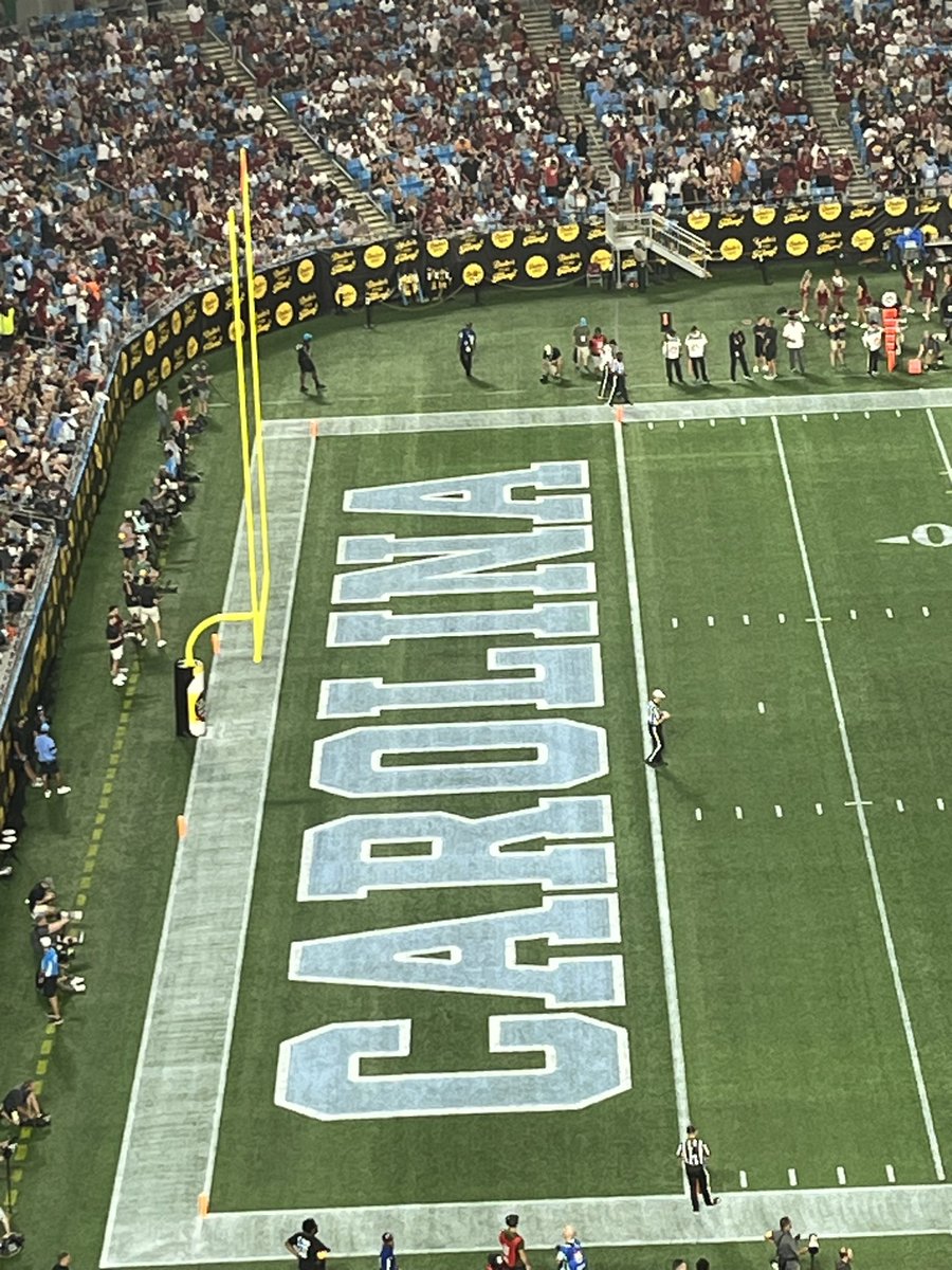 herperfectgig's tweet photo. What a gameβ¦!!!!
UNC kicks off their season opener with a huge βWβ!!!
Letβs go HEEEEELS!! ππ€π
#therealcarolina
#uncblue
#battleofthecarolinaborder
#footballseasonhasbegun https://t.co/rxfWkoTdjm
