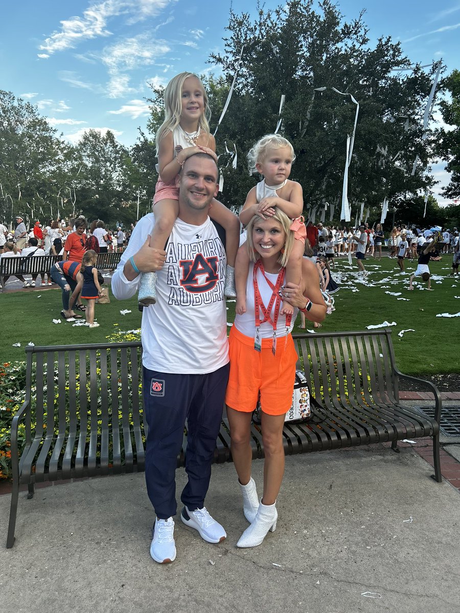 CoachTBurns's tweet photo. Thank you Auburn Family! Today was the first of many special days in Jordan-Hare https://t.co/iMgioUg8gg