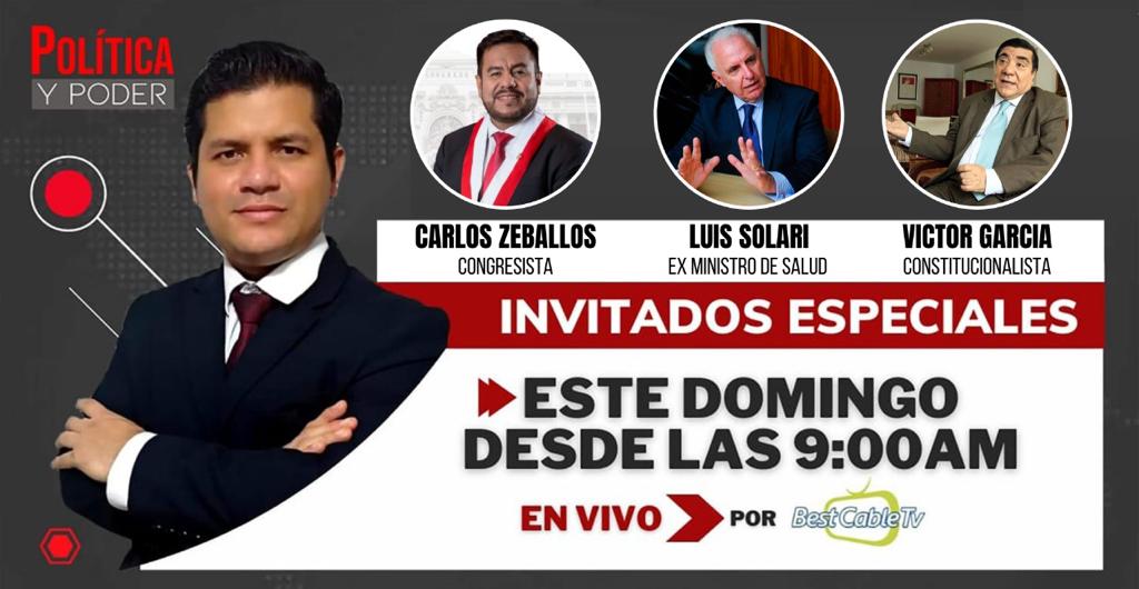 CarlosZeballosC's tweet photo. 🟥 #Entrevista | Mañana a las 9:00 AM participaré de una entrevista #EnVivo por #BestCableTv. https://t.co/jolHLdQjei