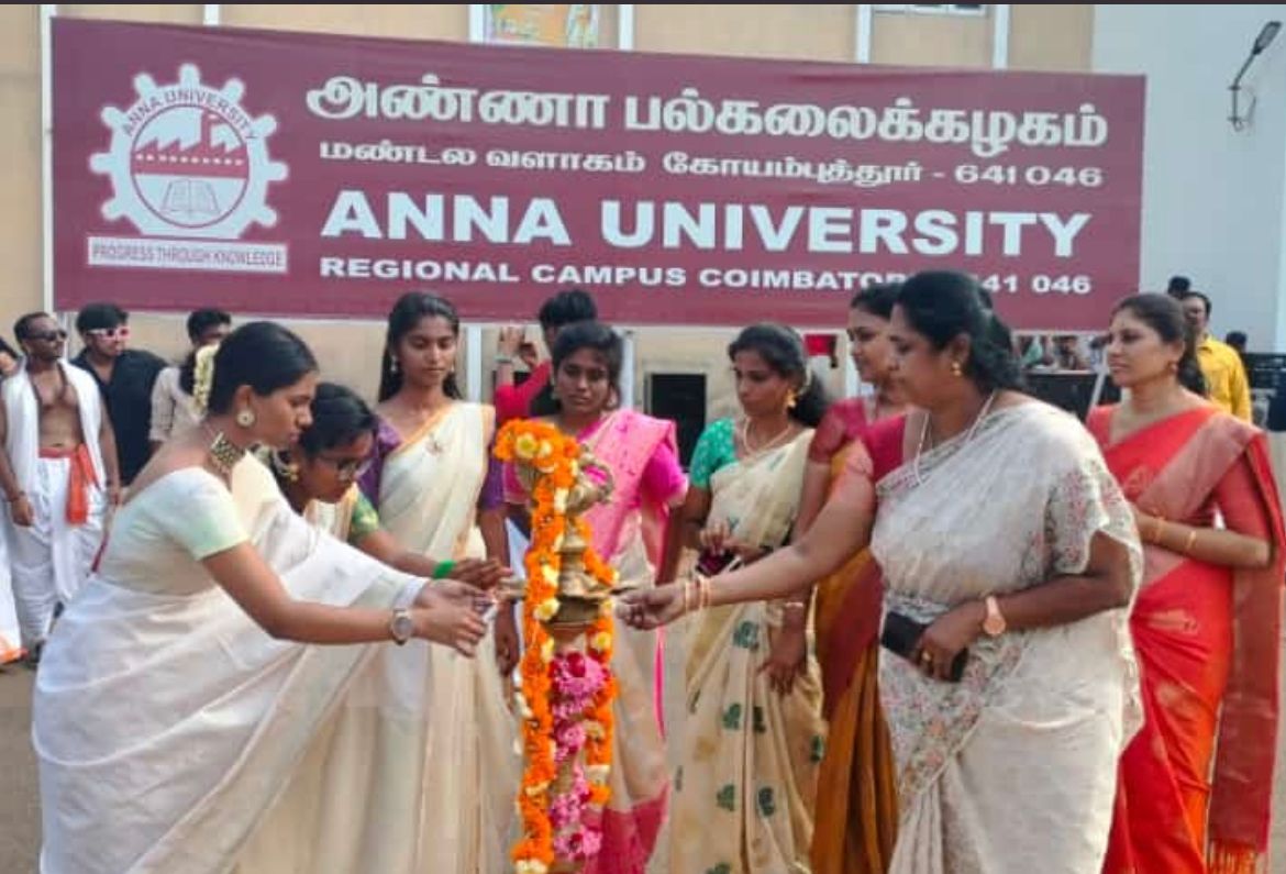 AnnaRegional's tweet photo. Allavarkum Onashamsagal!
The Onam Celebrations 2023 was held at our campus on 1 September. The highlights include a Chenda Melam performance, Thiruvaadhirai dance and dance performances by our students.
-
#aurcc #onamcelebration #coimbatore https://t.co/OjNikvFYCa