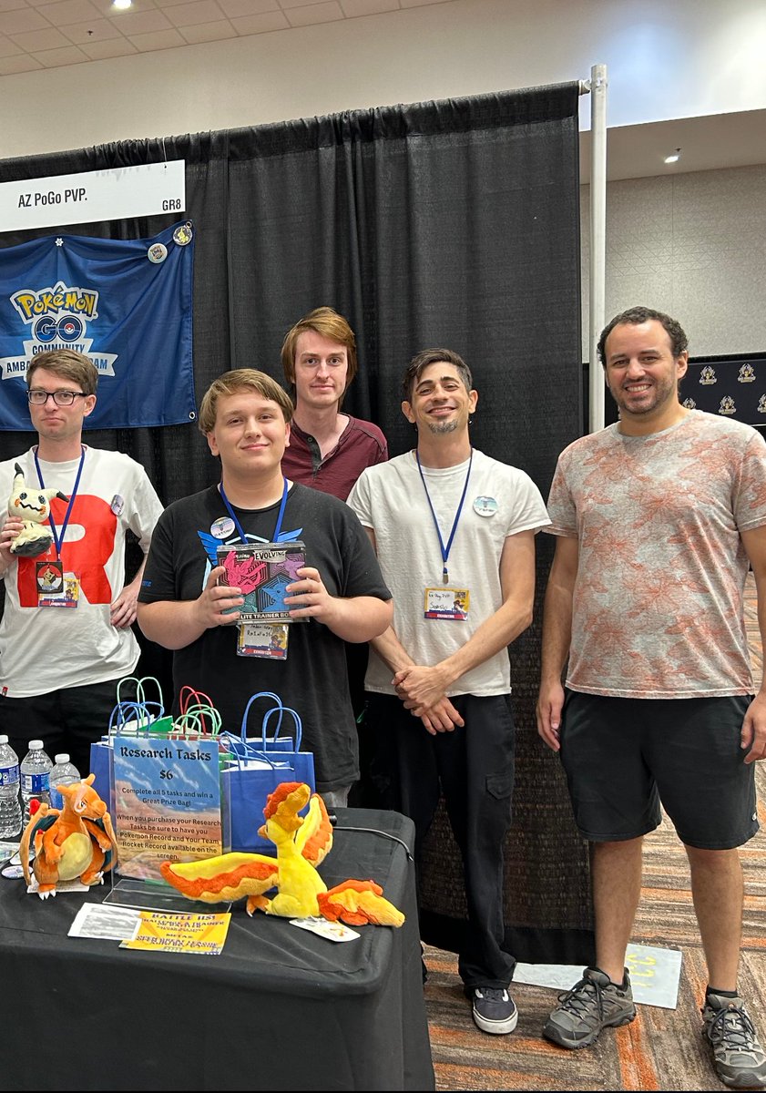 Today at <a href="/TucsonComiCon/">Tucson Comic Con</a> , we had a PoGo tournament! I ended up bracket resetting and winning again with a 2-1 in the finals, taking home an Evolving Skies ETB! What an absolute blast of a tournament! I never should have doubted the whimsi, as it carried hard.
