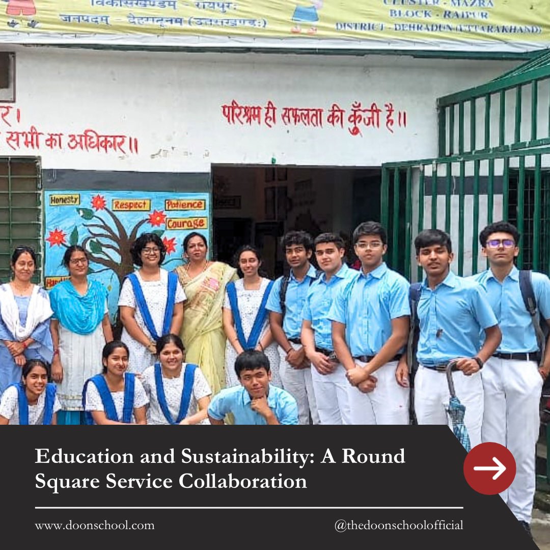 Education and Sustainability: A #RoundSquareService Collaboration

Students from #TheDoonSchool, Welham Girls' School, and Welham Boys' School are united for a transformative #RoundSquare inspired Service Project 2023. 
#EducationForChange #SustainableCommunities