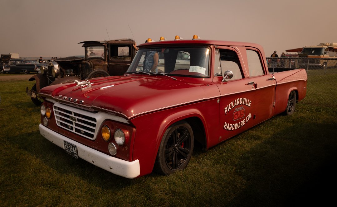 AmberDawnGlover's tweet image. Old Fargo at the Bruderheim show today
